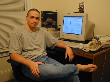 Rob's home office in 1999